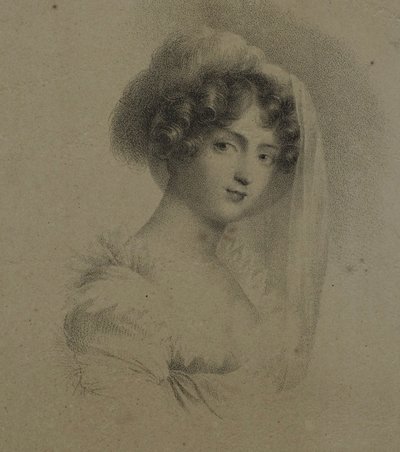Mme. Horace Vernet da Jean Baptiste Isabey