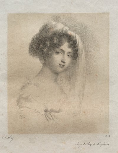 Mme. Horace Vernet da Jean Baptiste Isabey