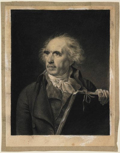 Ritratto di Hubert Robert, c.1798-99 da Jean Baptiste Isabey