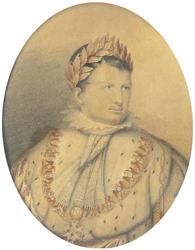 Ritratto di Napoleone da Jean Baptiste Isabey