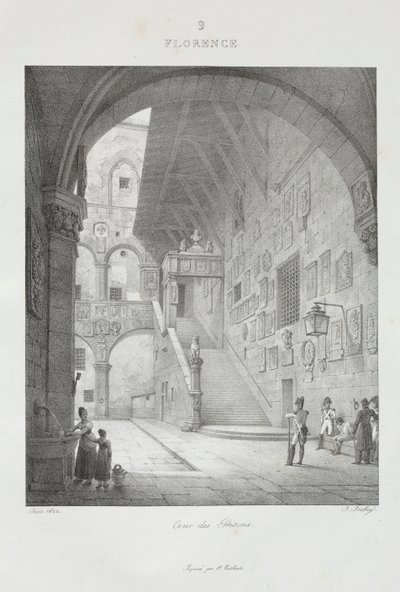 Viaggio in Italia nel 1822, 1833 da Jean Baptiste Isabey