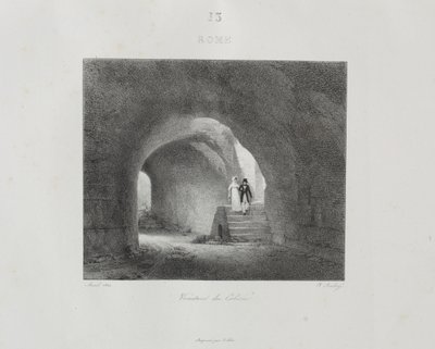 Viaggio in Italia nel 1822, 1833 da Jean Baptiste Isabey