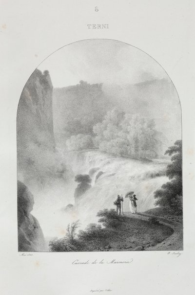 Viaggio in Italia nel 1822, 1833 da Jean Baptiste Isabey