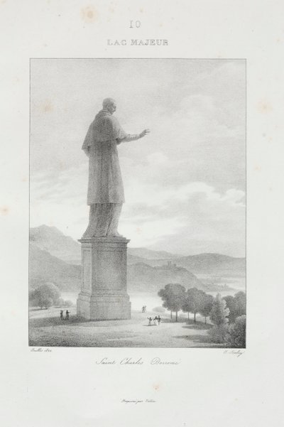 Viaggio in Italia nel 1822, 1833 da Jean Baptiste Isabey