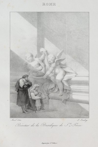 Viaggio in Italia nel 1822, 1833 da Jean Baptiste Isabey
