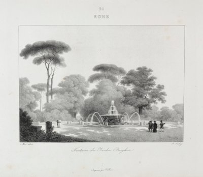 Viaggio in Italia nel 1822, 1833 da Jean Baptiste Isabey