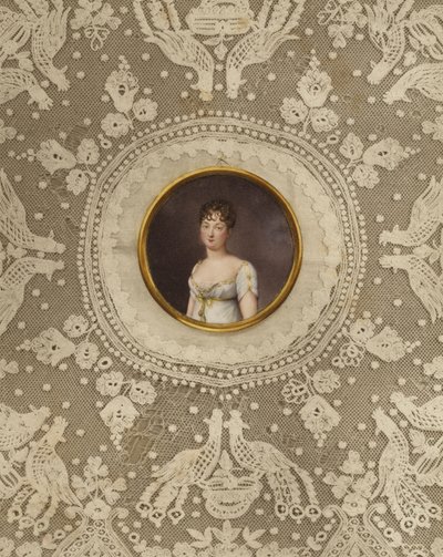 Ritratto della Principessa Pauline Schwarzenberg da Jean Baptiste Jacques Augustin