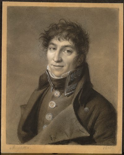 Ritratto di un uomo da Jean Baptiste Jacques Augustin