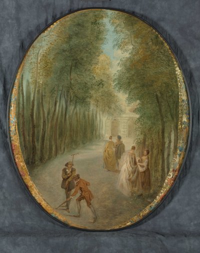 Primavera, c.1720-36 da Jean Baptiste Joseph Pater