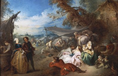 La Sosta delle Truppe, Chiamata Pace da Jean Baptiste Joseph Pater