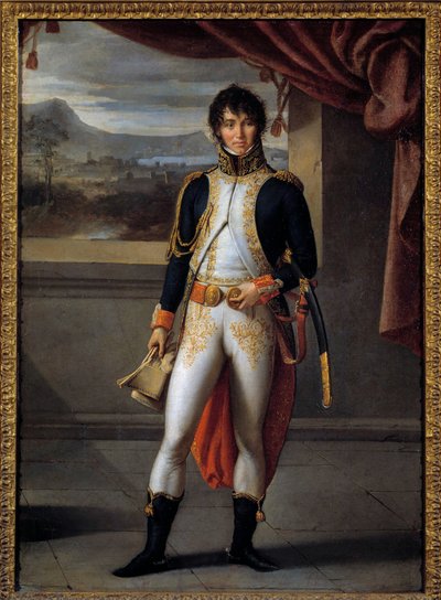 Ritratto a figura intera di Joachim Murat, maresciallo di Francia da Jean Baptiste Joseph Wicar
