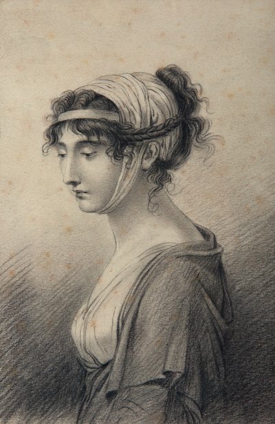 Ritratto di Pauline Bonaparte, Principessa Borghese da Jean Baptiste Joseph Wicar
