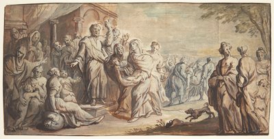 Una rappresentazione religiosa da Jean Baptiste Jouvenet