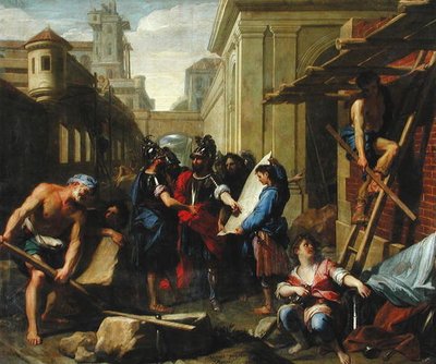 Fondazione di una città in Germania da parte dei Tectosagi da Jean Baptiste Jouvenet