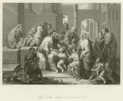 Lasciate che i bambini vengano a me da Jean Baptiste Jouvenet