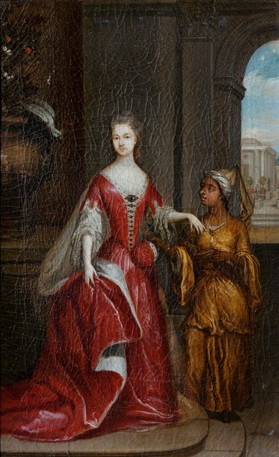 Olandese: Elisabeth Savage (1699-1746). Moglie di Federico di Nassau-Zuylensteyn, conte di Rochford Elisabeth Savage (1699-1746). Moglie di Federico di Nassau-Zuylensteyn, conte di Rochford da Jean Baptiste Lantscroon
