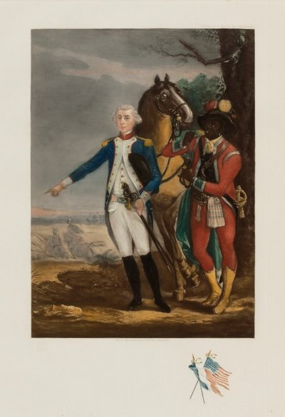 Generale Lafayette da Jean Baptiste Le Paon