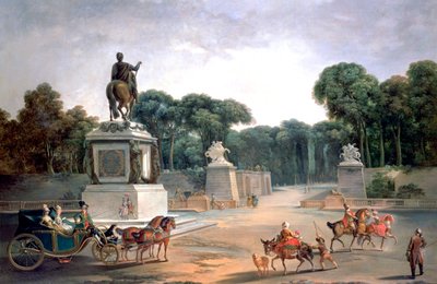 Ingresso al Palazzo di Luigi XV, 1775 da Jean Baptiste Le Prince