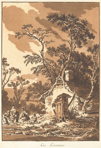 Les Laveuses da Jean Baptiste Le Prince