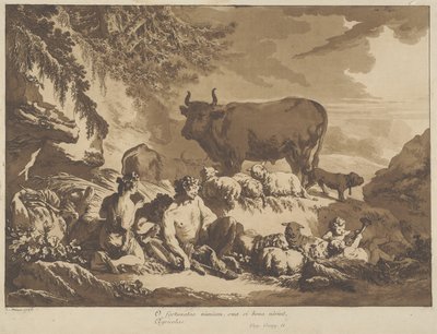 Oh quanto potrebbero essere felici i contadini, 1768 da Jean Baptiste Le Prince