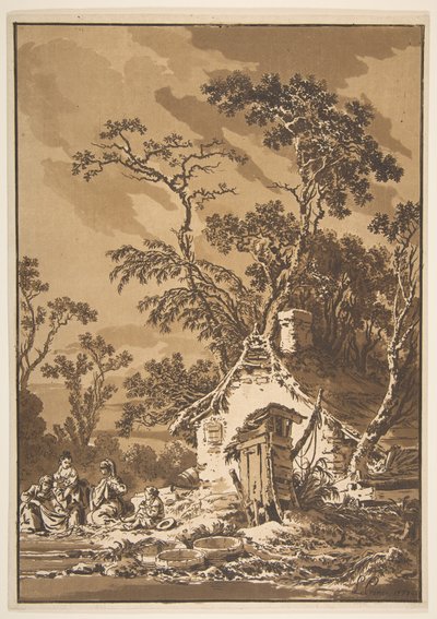 Le lavandaie da Jean Baptiste Le Prince