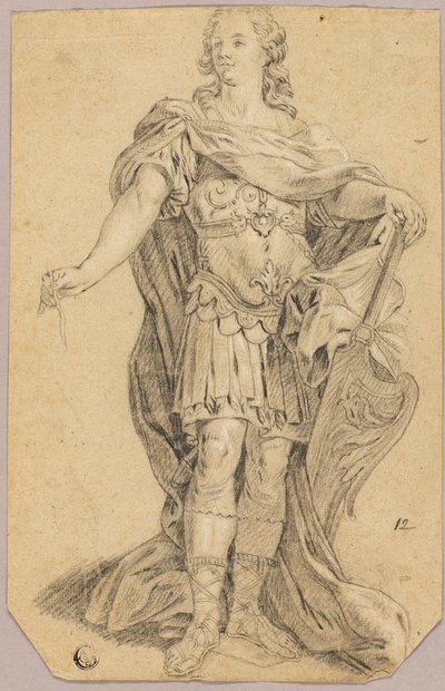 Statua di Luigi XIV da Jean Baptiste Lemoyne II