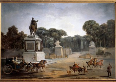 Piazza Luigi XV da Jean Baptiste Leprince