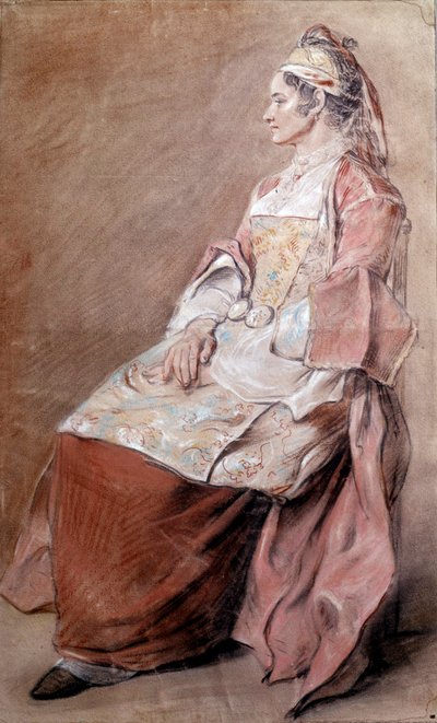 Contadino russo che disegna sangue da Jean Baptiste Leprince