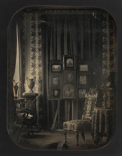 [Il Salone del Barone Gros], 1850-57 da Jean Baptiste Louis Gros