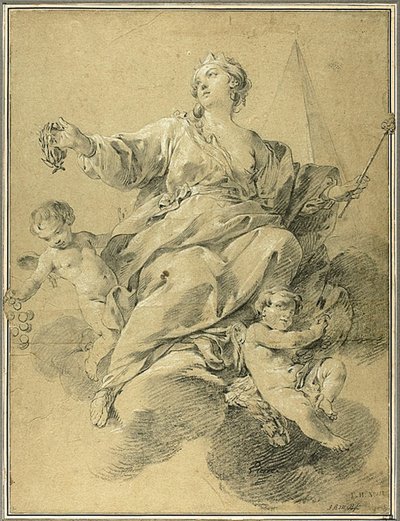 Allegoria della vittoria da Jean Baptiste Marie Pierre