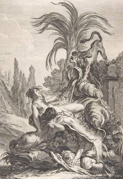 La naiade spaventata da Jean Baptiste Marie Pierre