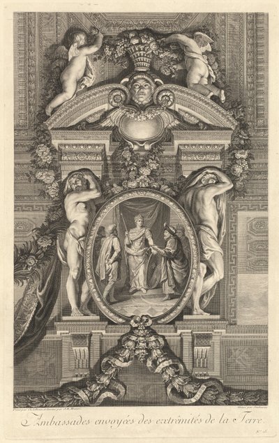 Ambasciate Inviate dagli Estremi Confini della Terra [tav. 15] da Jean Baptiste Masse