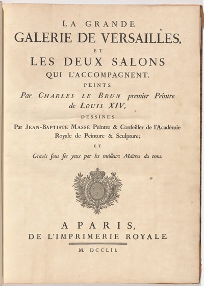 La Grande Galerie de Versailles e i due saloni che l