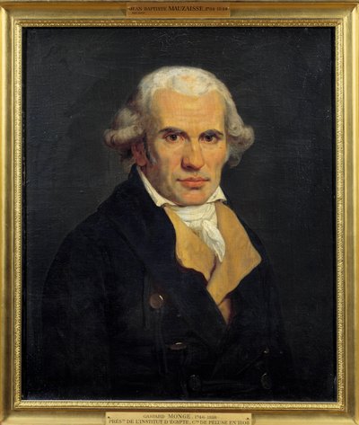 Ritratto di Gaspard Monge, Conte di Peluse (1746 - 1818), matematico francese da Jean Baptiste Mauzaisse