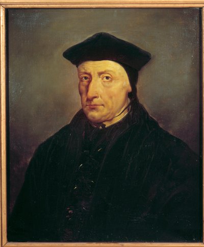 Ritratto di Guillaume Budé (1467-1540) da Jean Baptiste Mauzaisse