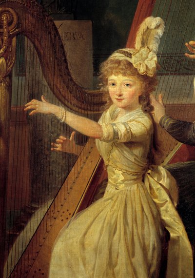 Stephanie Felicite Ducrest de Saint-Aubin, contessa di Genlis da Jean Baptiste Mauzaisse