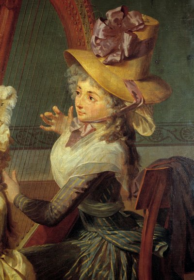 Stephanie Felicite Ducrest di Saint-Aubin, Contessa di Genlis da Jean Baptiste Mauzaisse