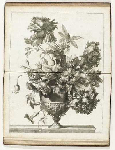 Vaso di fiori da Jean Baptiste Monnoyer