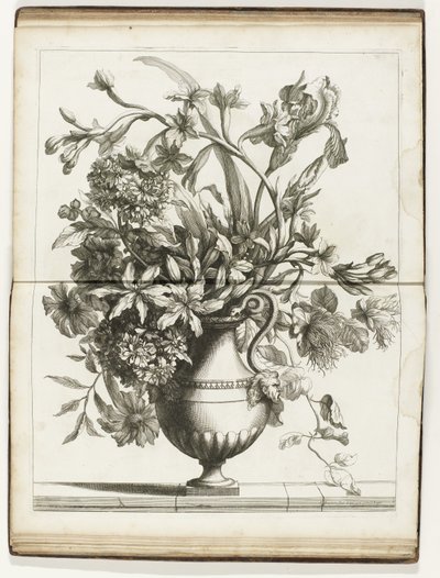 Vaso di fiori da Jean Baptiste Monnoyer