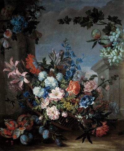 Fiori e frutti da Jean Baptiste Monnoyer