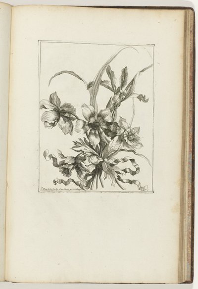 Bouquet legato (Les Petits Bouquets) da Jean Baptiste Monnoyer