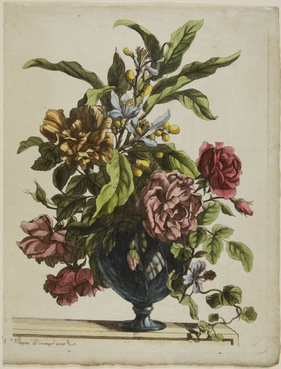 Vaso di fiori da Jean Baptiste Monnoyer