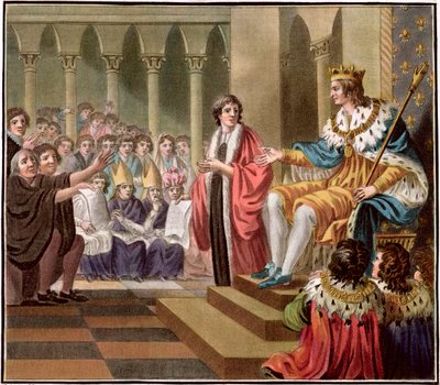 Luigi XII dichiarato padre del popolo da Jean Baptiste Morret