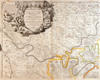 Mappa del nord-ovest dell
