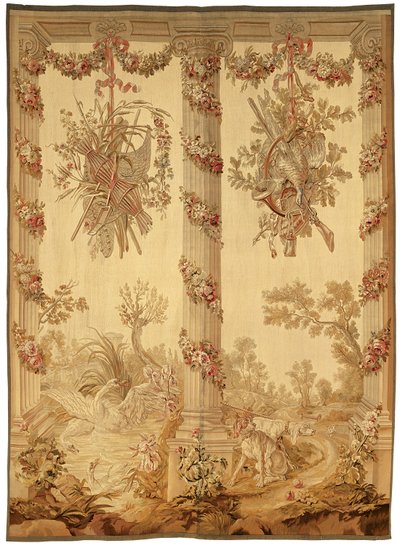 Un pannello da una serie di portici da Jean Baptiste Oudry