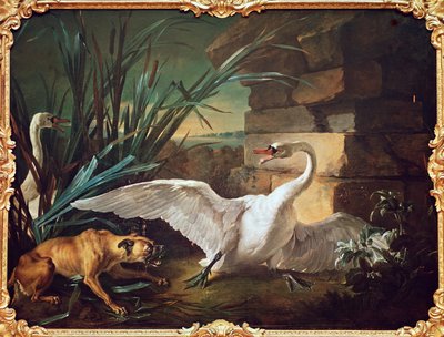 Cane e Cigni da Jean Baptiste Oudry