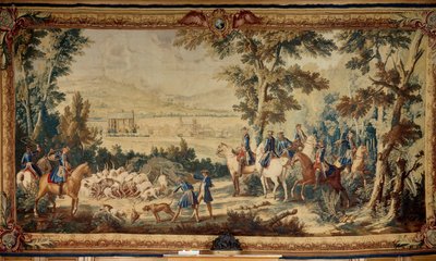 Caccia di Luigi XV da Jean Baptiste Oudry