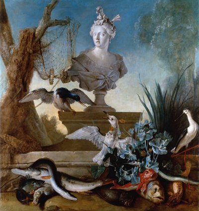 I quattro continenti: Asia, 1722 da Jean Baptiste Oudry