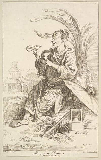Mago cinese da Jean Baptiste Perronneau