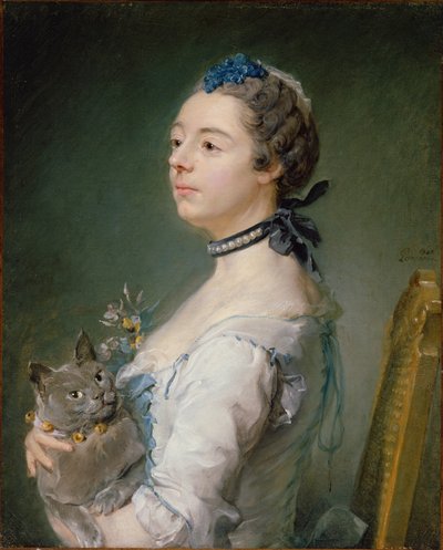 Magdaleine Pinceloup de la Grange, nata de Parseval da Jean Baptiste Perronneau